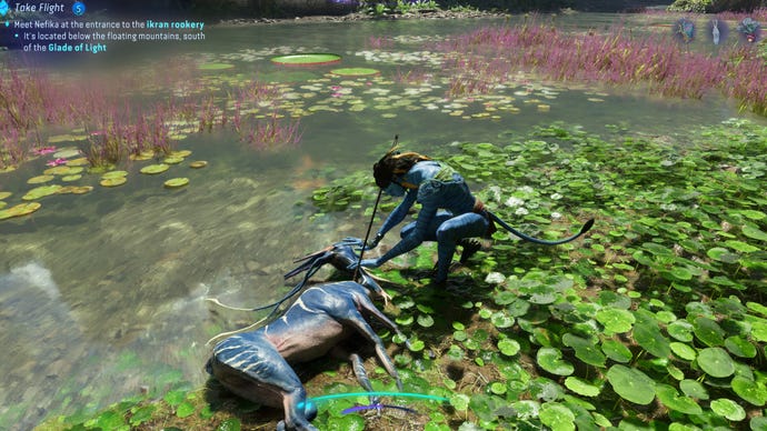 Image of a Na'vi NPC in Avatar: Frontiers Of Pandora