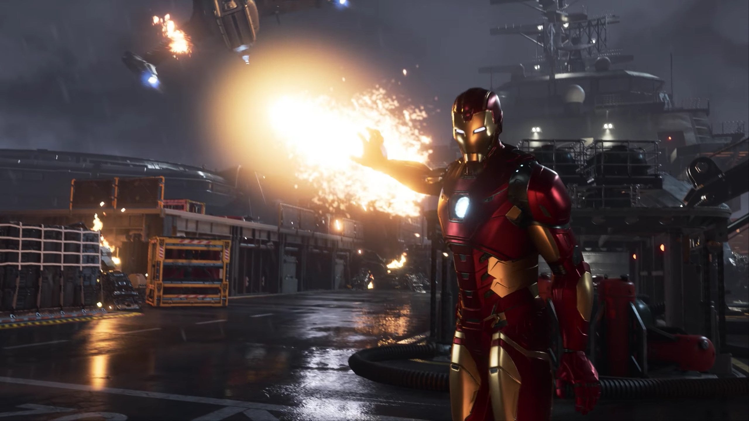 See San Francisco fall as Marvel's Avengers assembles some footage