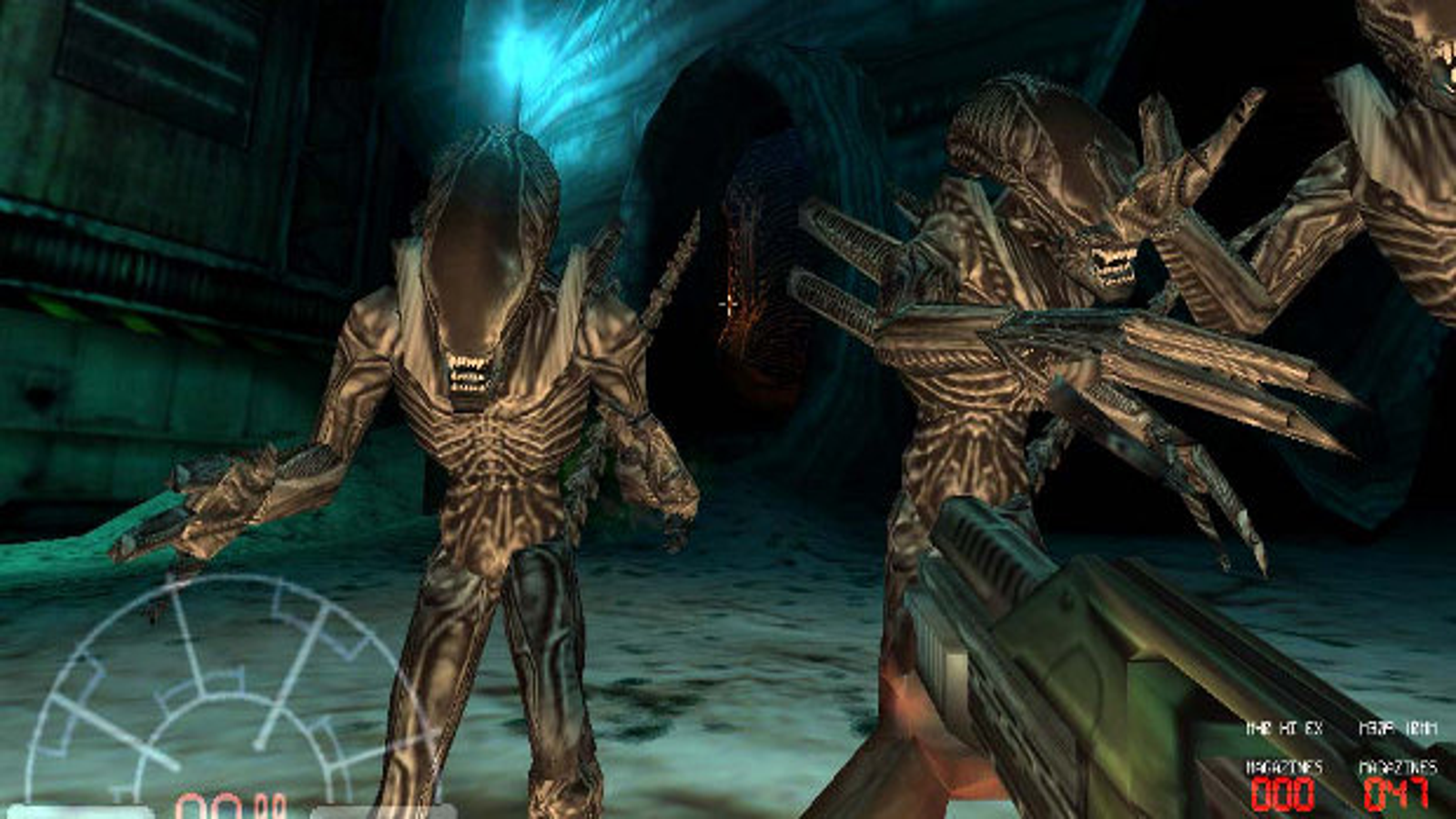 Aliens vs Predator, Marine Single Player Gameplay, Xbox 360 