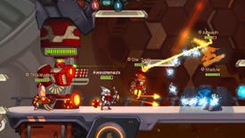 Image for 2D moba Awesomenauts goes free-to-play next month