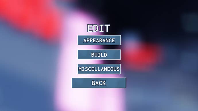 Image showing the Edit menu in the Roblox anime football game Azure Lock.