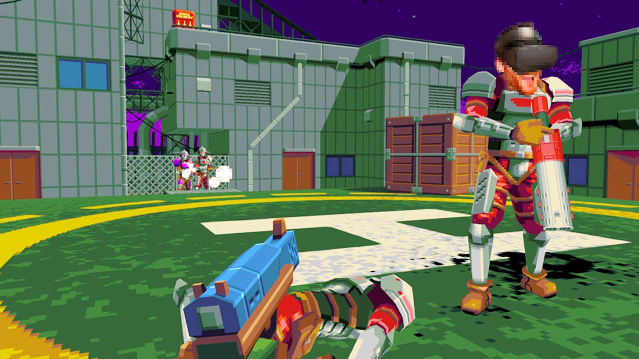 COMPOUND is a vibrant and exciting VR rogue-lite that embraces the 90s ...