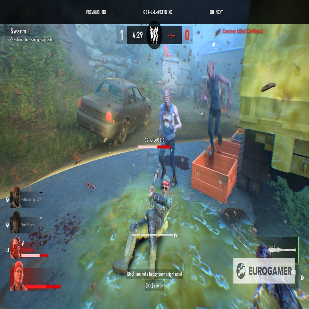 BACK 4 BLOOD: gameplay co-op com 1 amigo e 2 bots. Vai dar ruim?