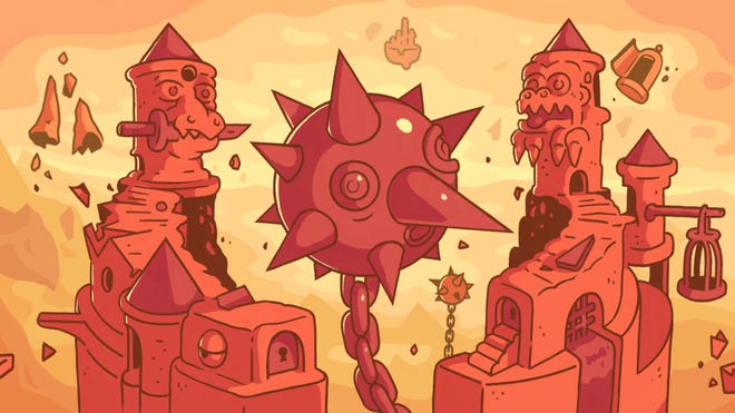 Realm card art for card game Bad Baby Lich Lords
