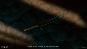Tav forging the Sussur Dagger, one of the best weapons in Baldur's Gate 3