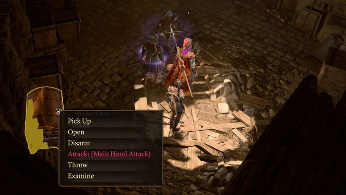 The cellar trap that holds Highcliff's Blueprints in Baldur's Gate 3.