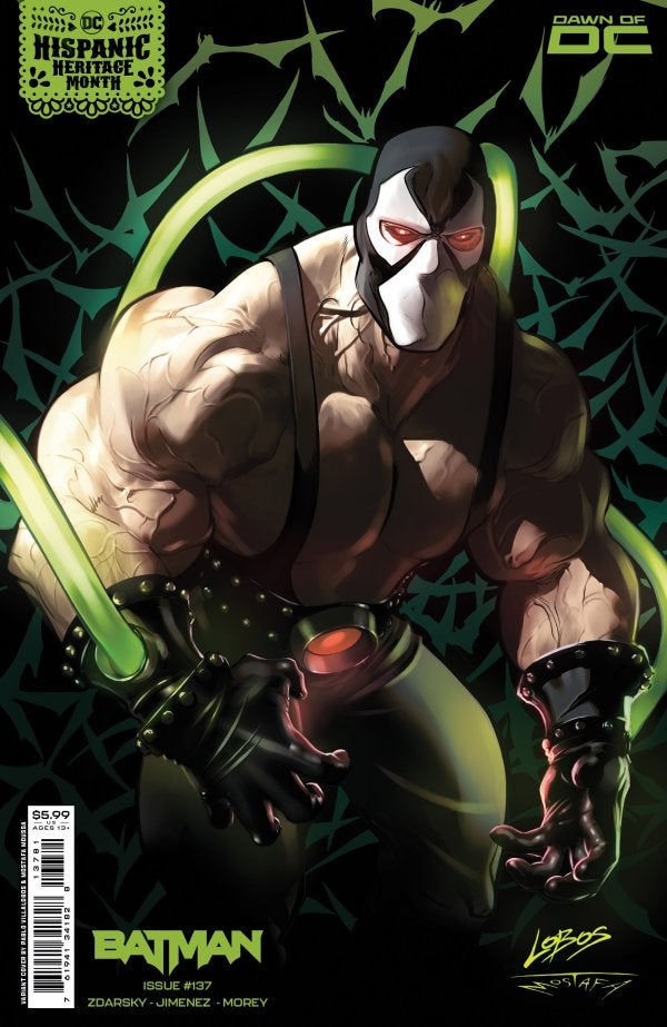 DC's Hispanic Heritage Month variant covers from Pablo Villalobos ...