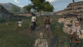 Players riding out together in a Mount & Blade 2: Bannerlord Online mod screenshot.