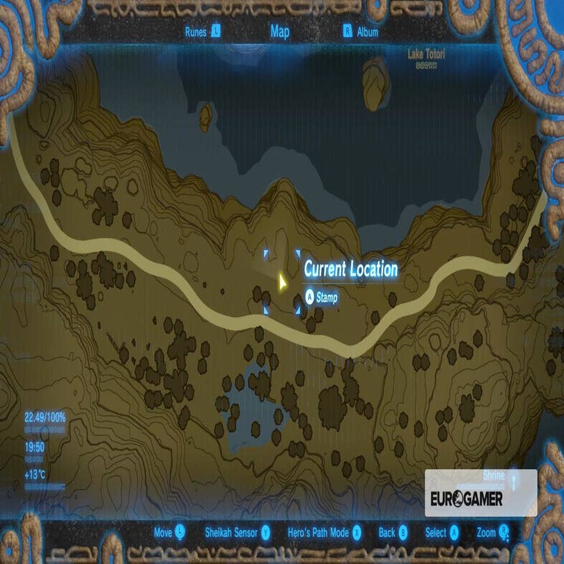Zelda: Breath of the Wild guide: The Ancient Rito Song shrine quest  (Bareeda Naag shrine) location, treasure and puzzle solutions - Polygon