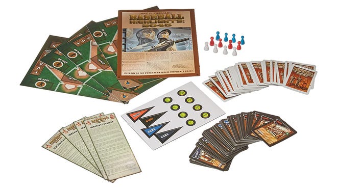 Baseball Highlights board game layout