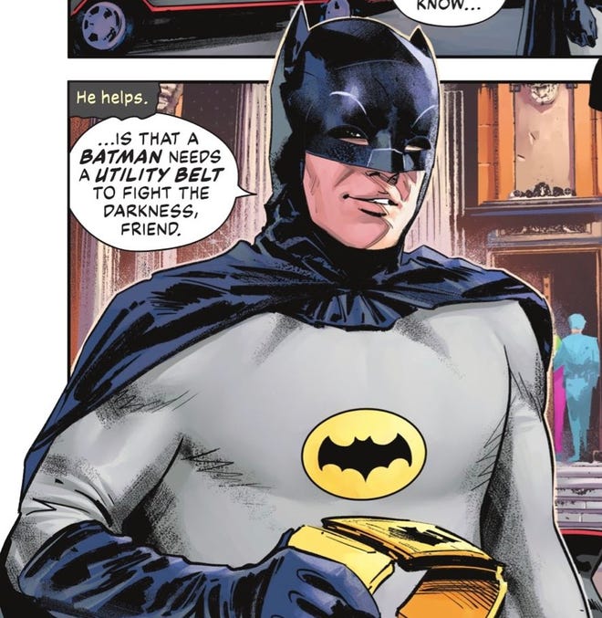 DCU Batman meets Batman 66