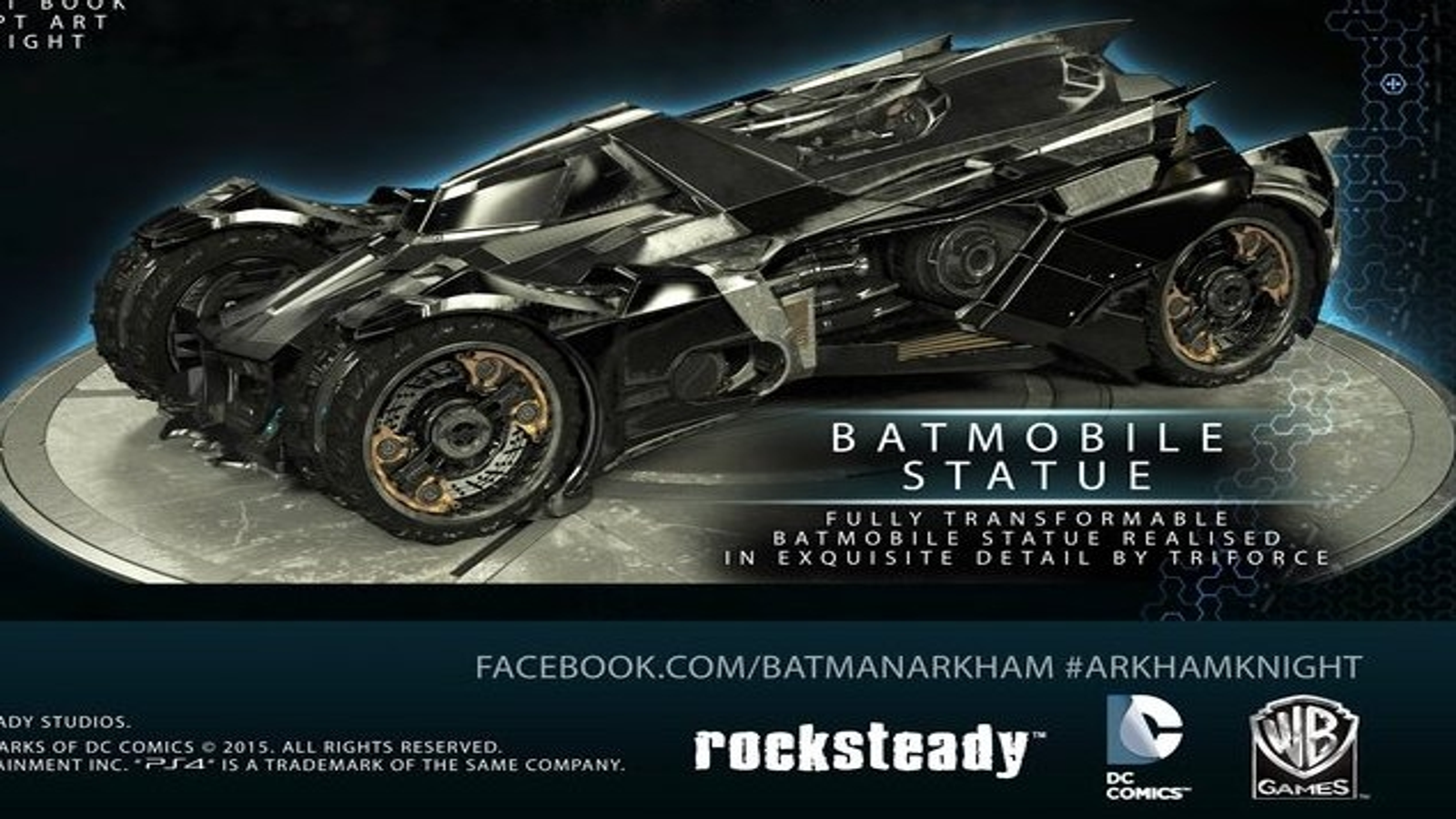 Batman: Arkham Knight's £170 Batmobile Edition has been cancelled |  