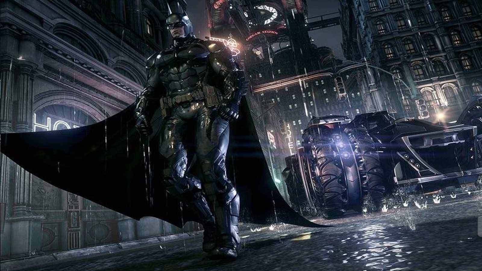 Batman: Arkham Knight - Two-Faced Bandit, Creature of the Night, Batmobile  Sonar 