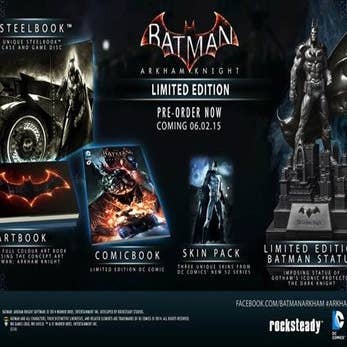 Retrasada la edición limitada de Batman: Arkham Knight 