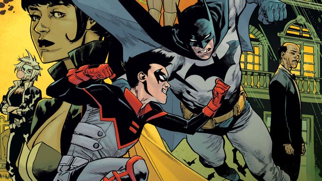 Batman fights Damian
