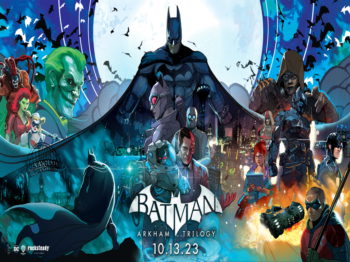 Batman: Arkham Trilogy - Reveal Trailer - Nintendo Switch 