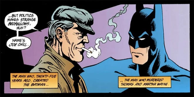 Batman and Joe Chill
