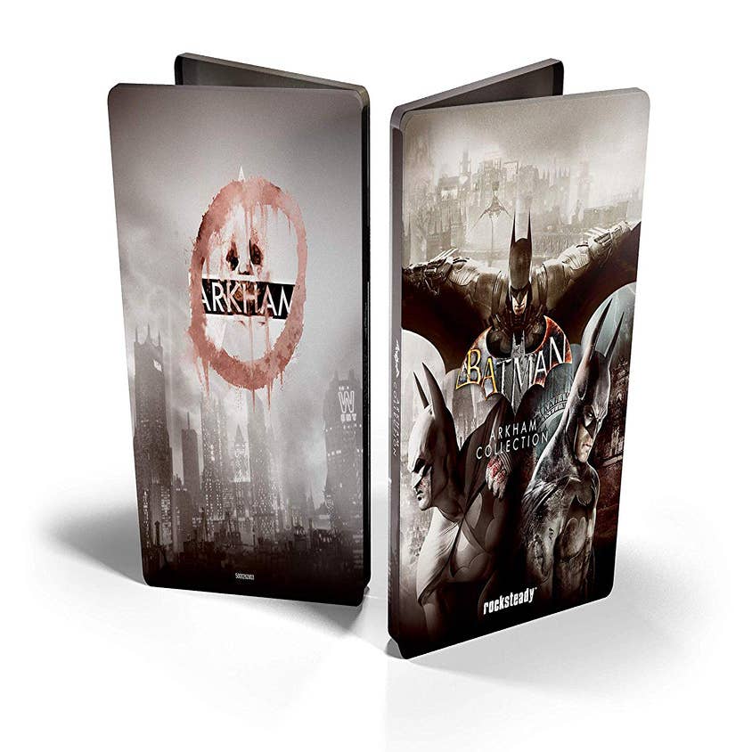 Amazon UK leaks Batman Arkham Collection Steelbook Edition 