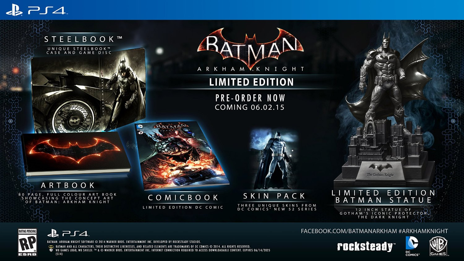 Batman: Arkham Knight Limited Edition delayed over 