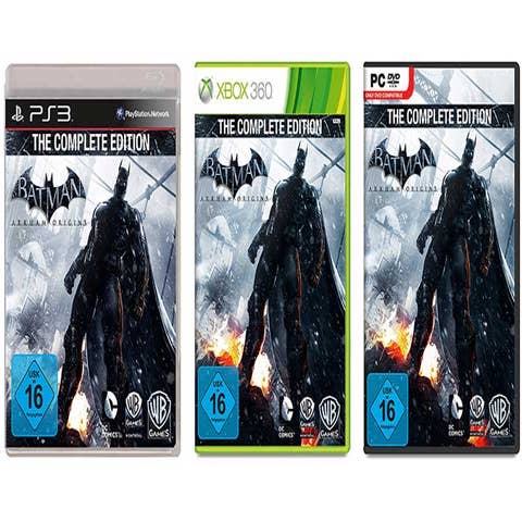 Batman Arkham Origins modern Xbox cover art (Xbox One/Xbox Series