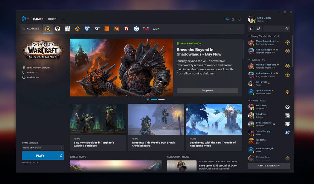 Battle.net gets total makeover in new update