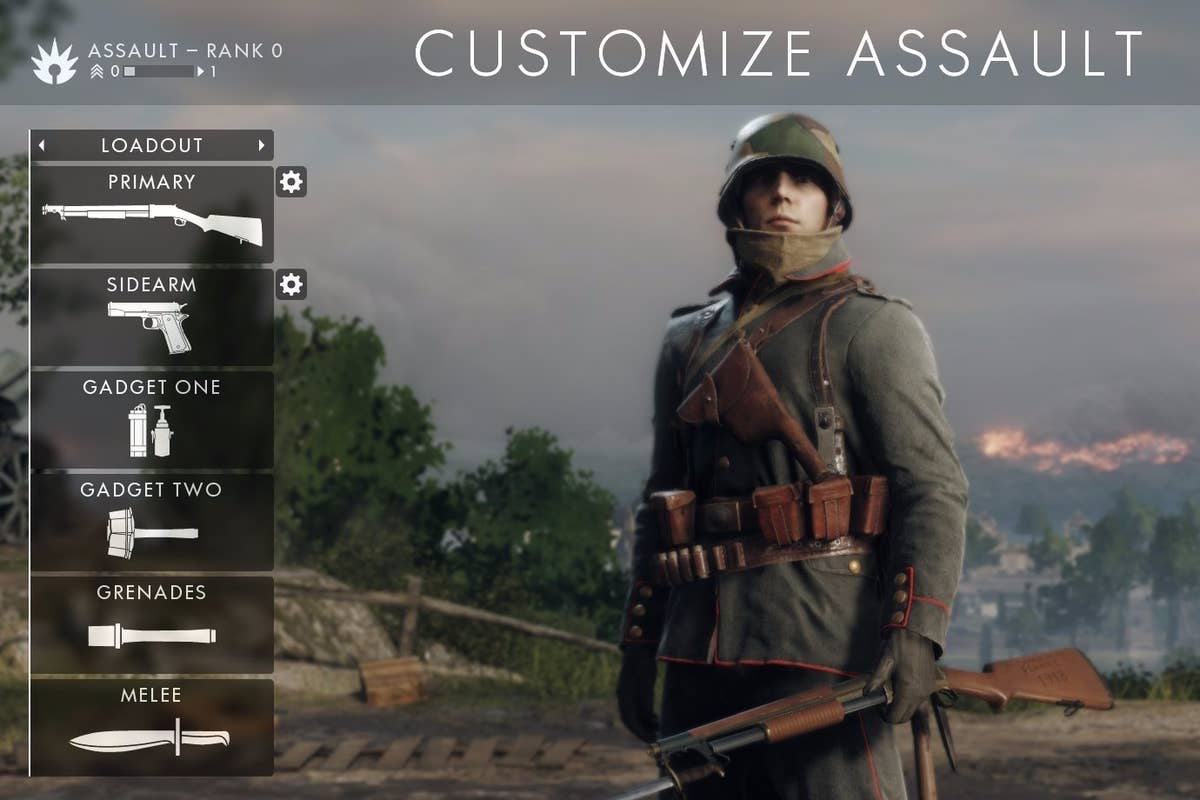 Battlefield 1 Assault Class loadouts and strategies - SMGs, shotguns, AT  Mines and more