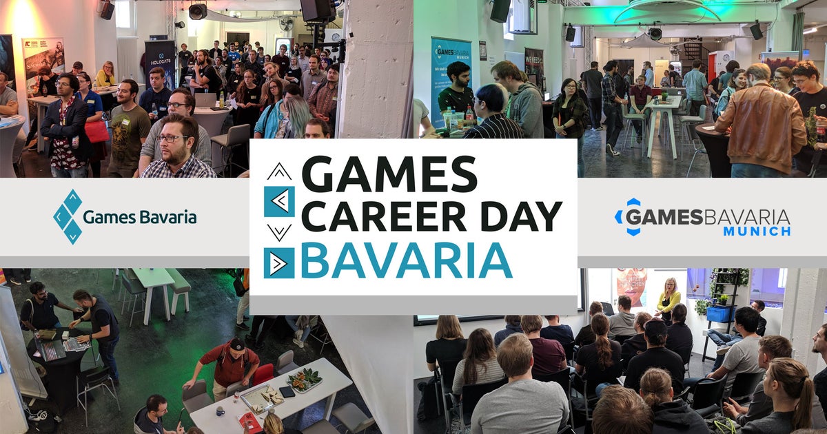 Beim Games Career Day Bavaria könnt ihr nach Jobs in der Gaming-Branche Ausschau halten ...