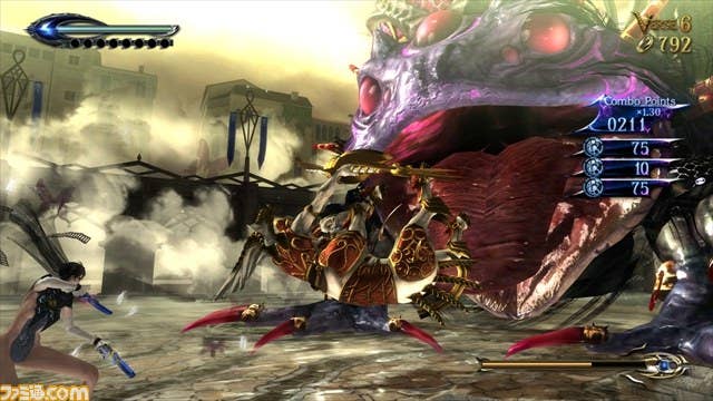 Combat looks crazy in these new Bayonetta 2 Wii U screens