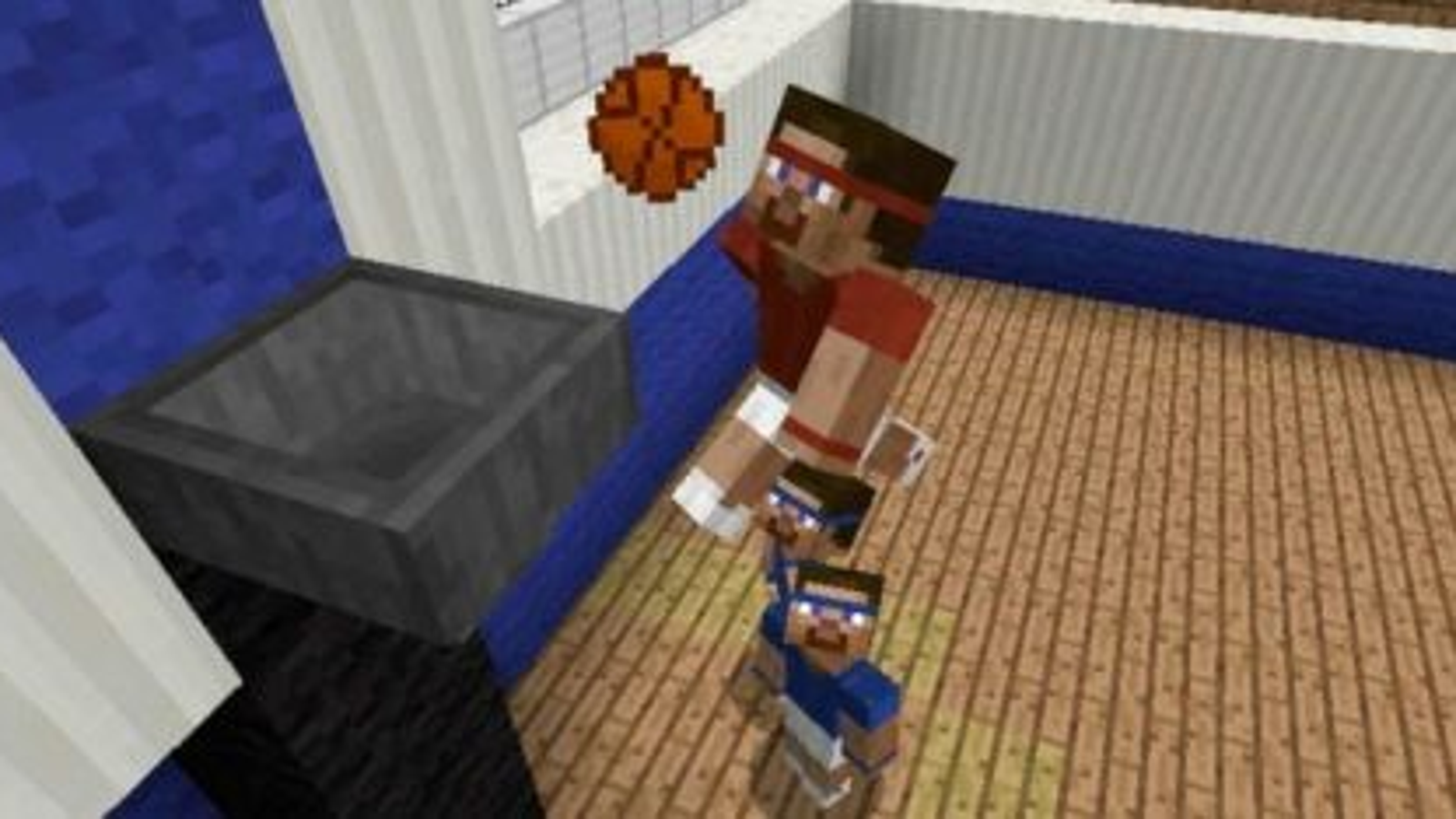 Minecraft Basketball Game