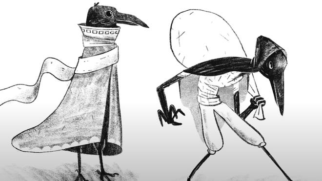 Beak, Feather and Bone rpg artwork 2