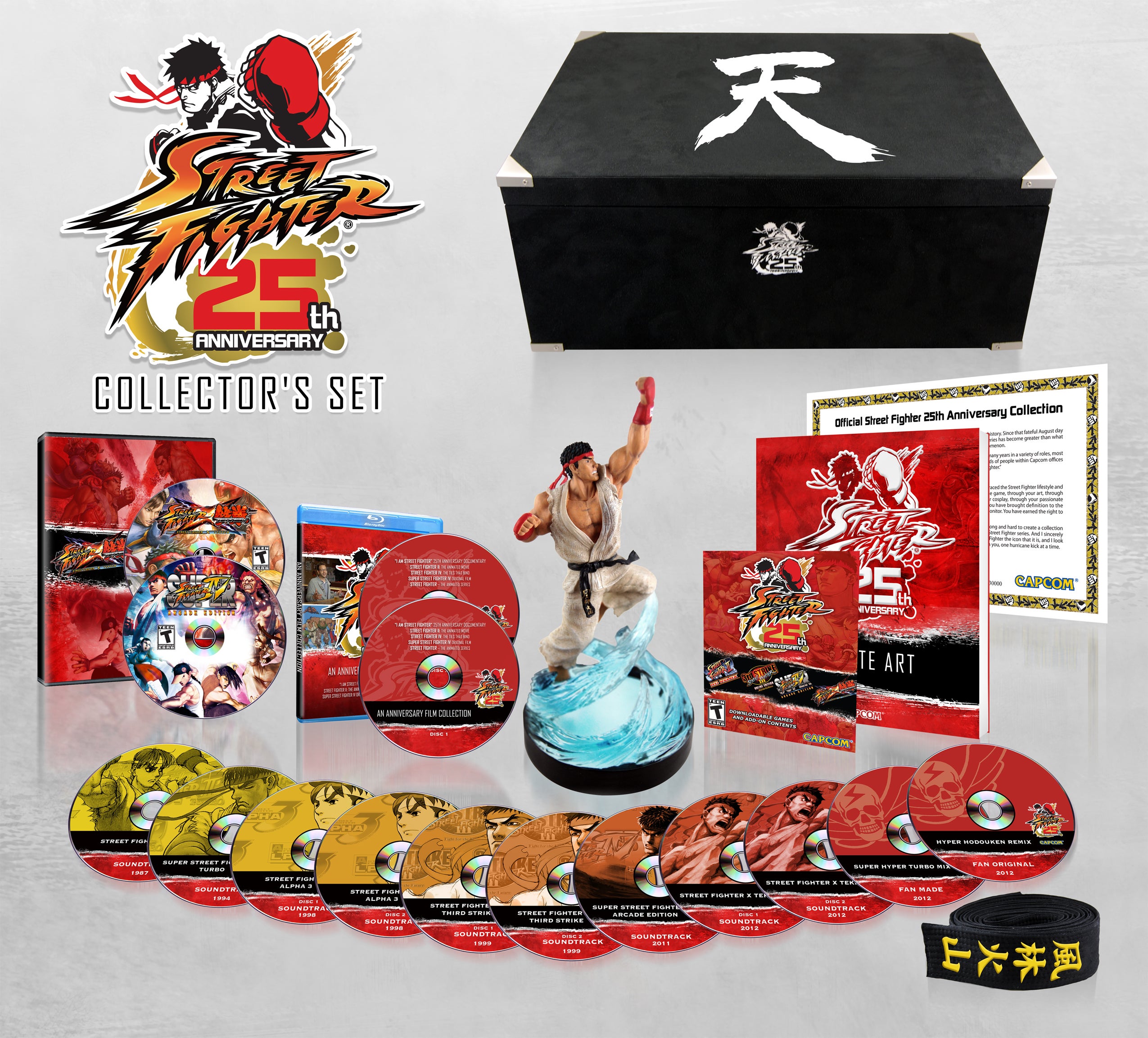 Street Fighter 25th Anniversary Collector's Set announced