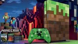 Behold the Minecraft grass block-themed Xbox One S