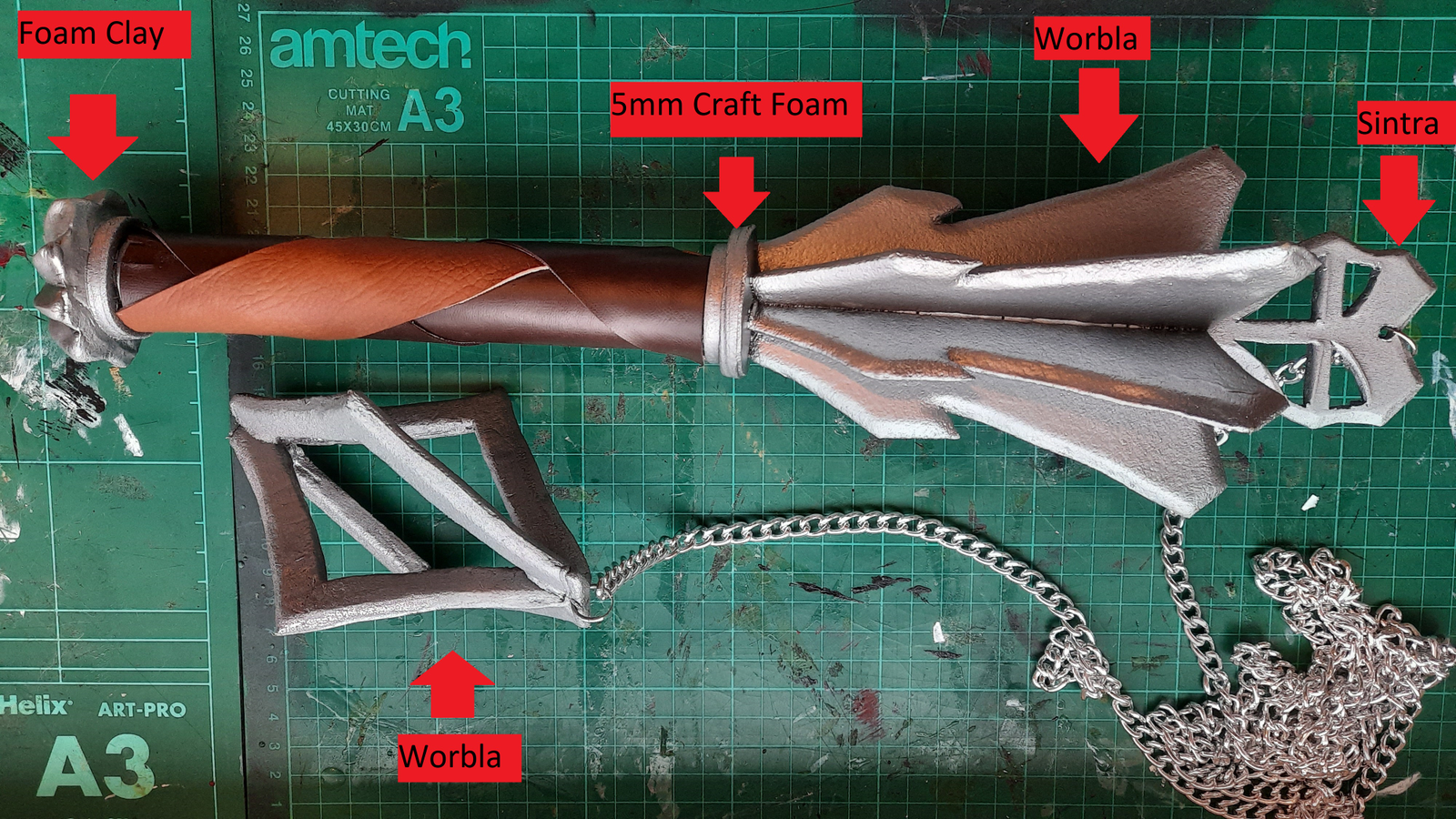 Cosplayer's Gold: The Beginning Crafters Guide to Worbla - Bell of