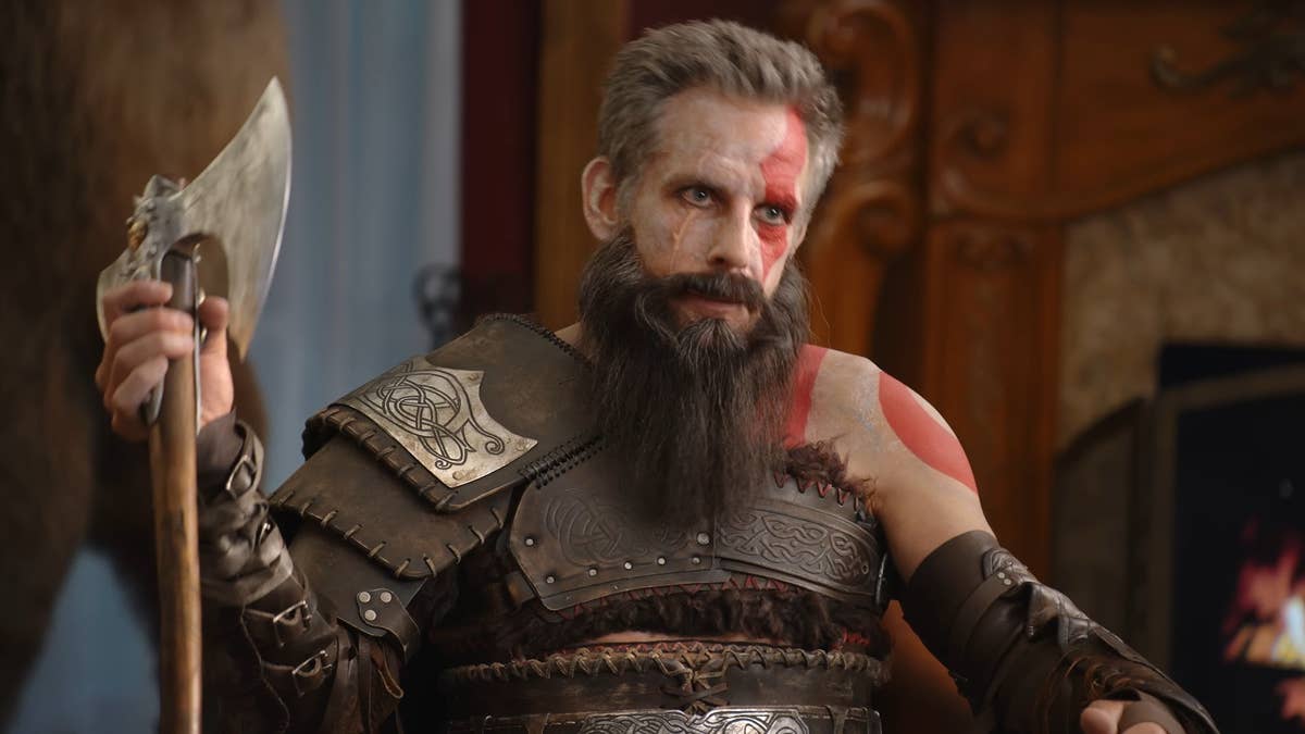 God of War Ragnarök trailer makes Ben Stiller Kratos