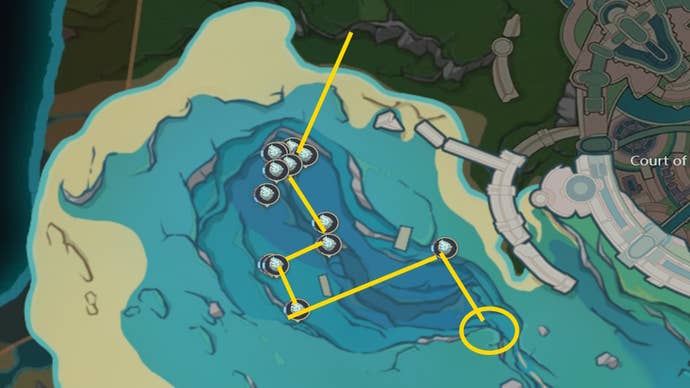 English Tips for Finding Beryl Conch Locations and Farming in Genshin Impact - REALM RUSH