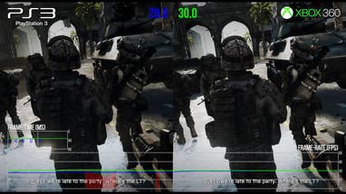Call of Duty: Black Ops 2 Online - Xbox 360 vs. PS3 Frame-Rate