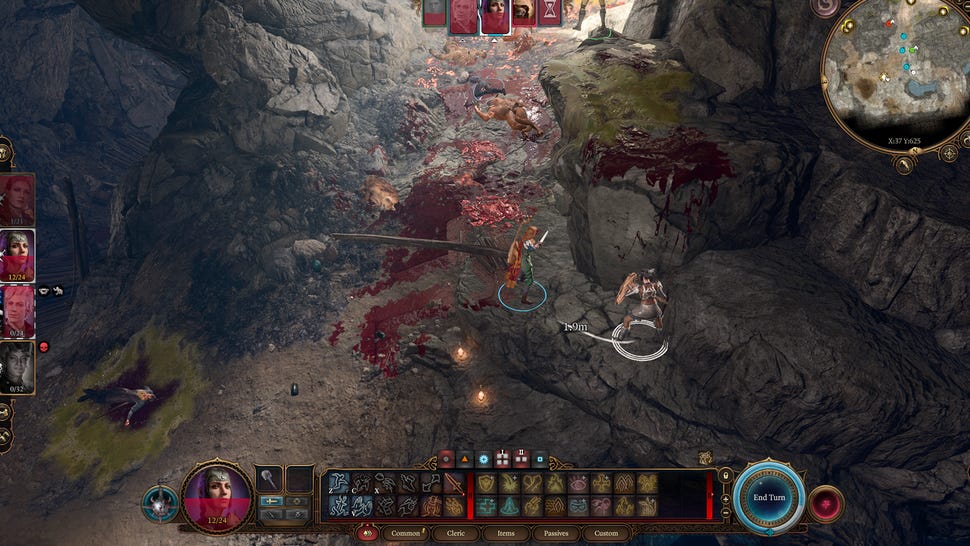 A screenshot from Baldur's Gate 3.