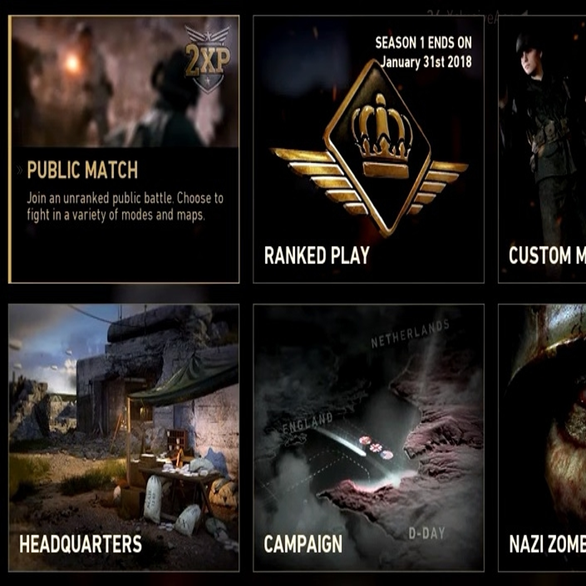 Call Of Duty: WWII Update 1.10 Adds 2 New Pistols, Patch Notes Soon [UPDATE]