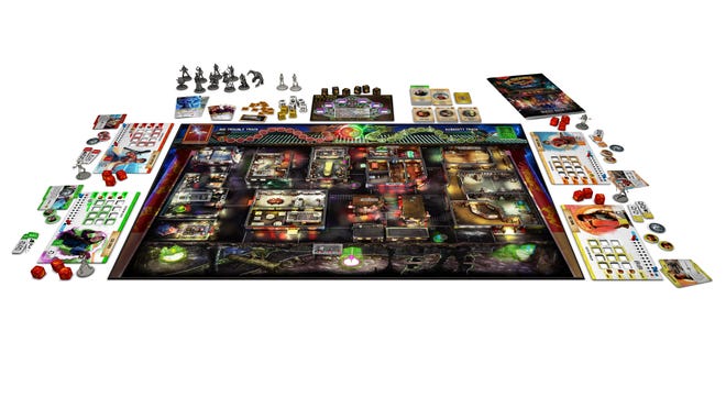 Big Trouble in Little China movie board game gameplay layout