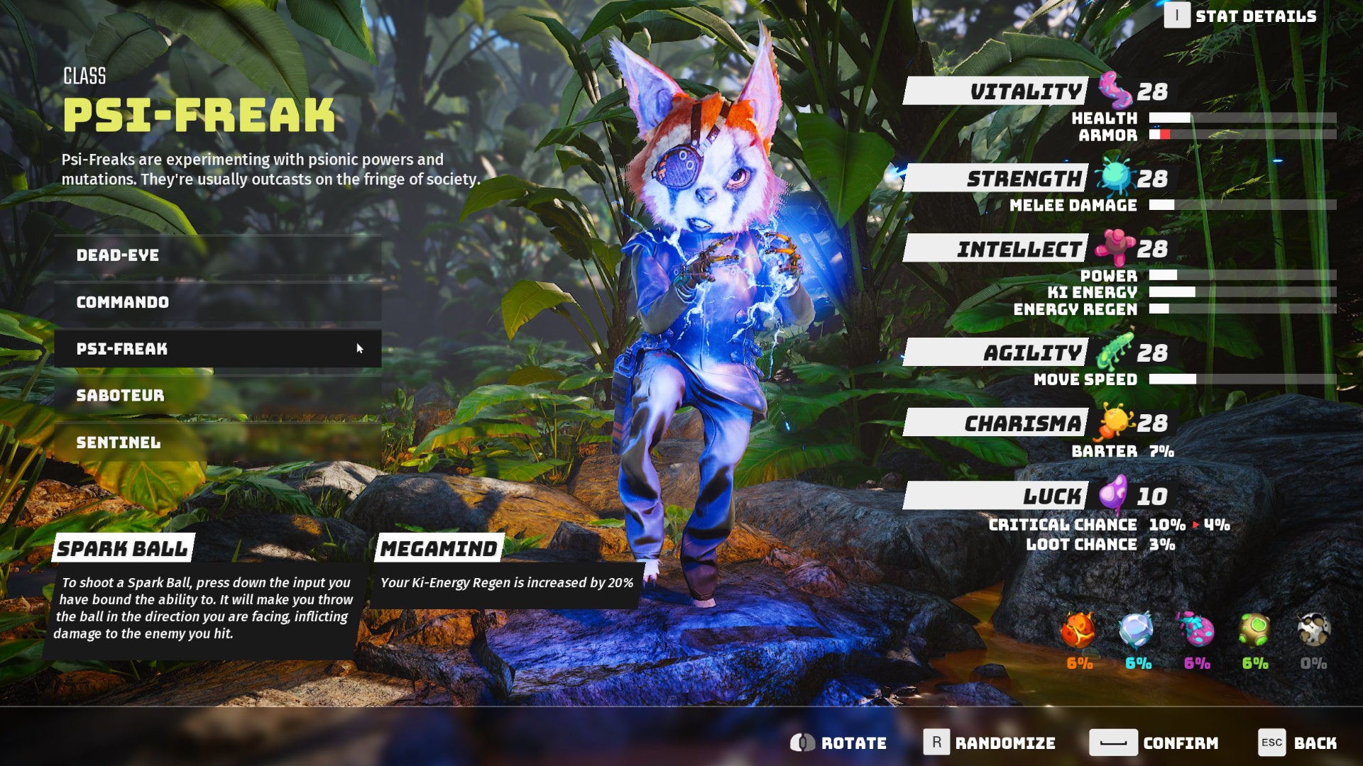 Biomutant Best Class And Breed: Character Creation Explained | Rock ...