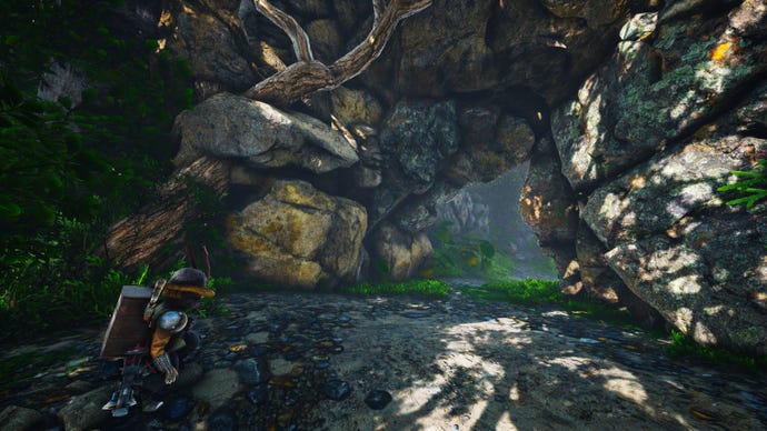 A Biomutant screenshot of the Riddleroom after it has been opened.