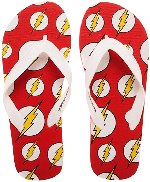 Bioworld DC Comics Flash Unisex Flip Flops