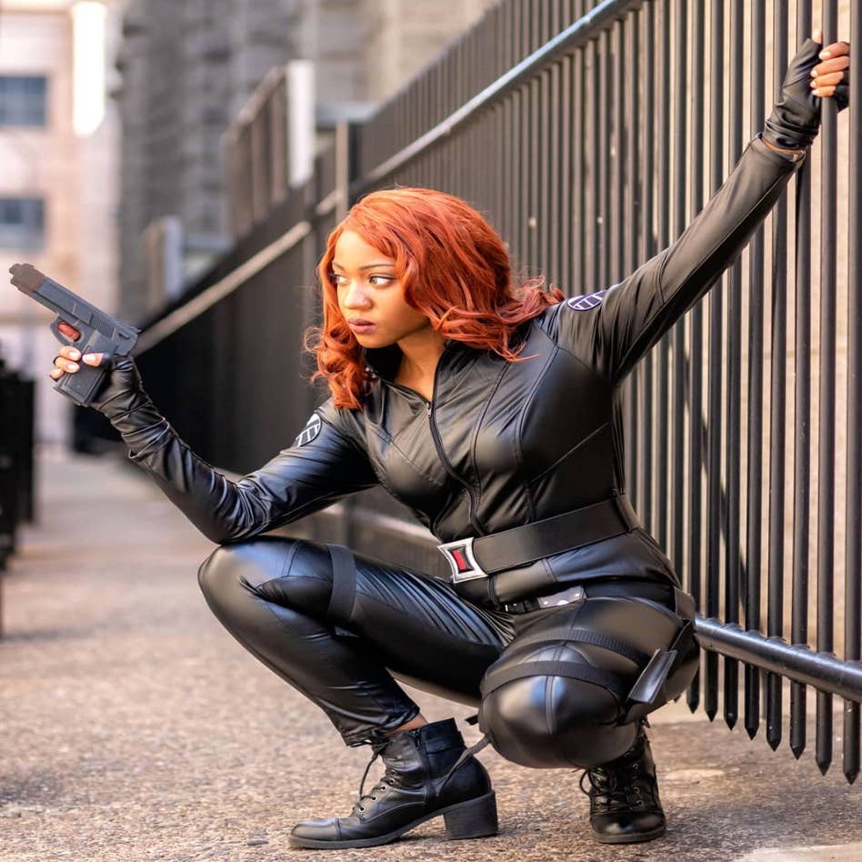 Black Widow Costume - American Superhero Cosplay
