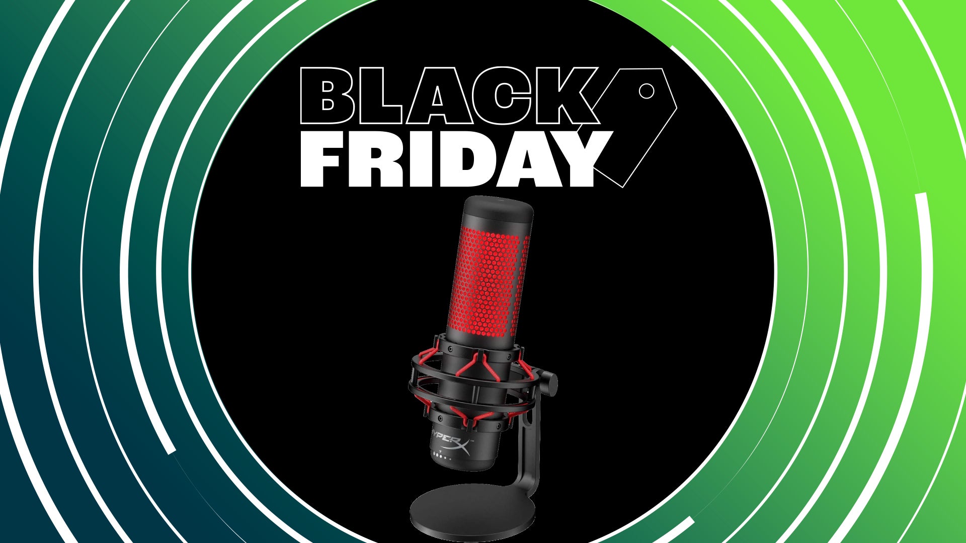 Get the HyperX QuadCast microphone for half price at Amazon in