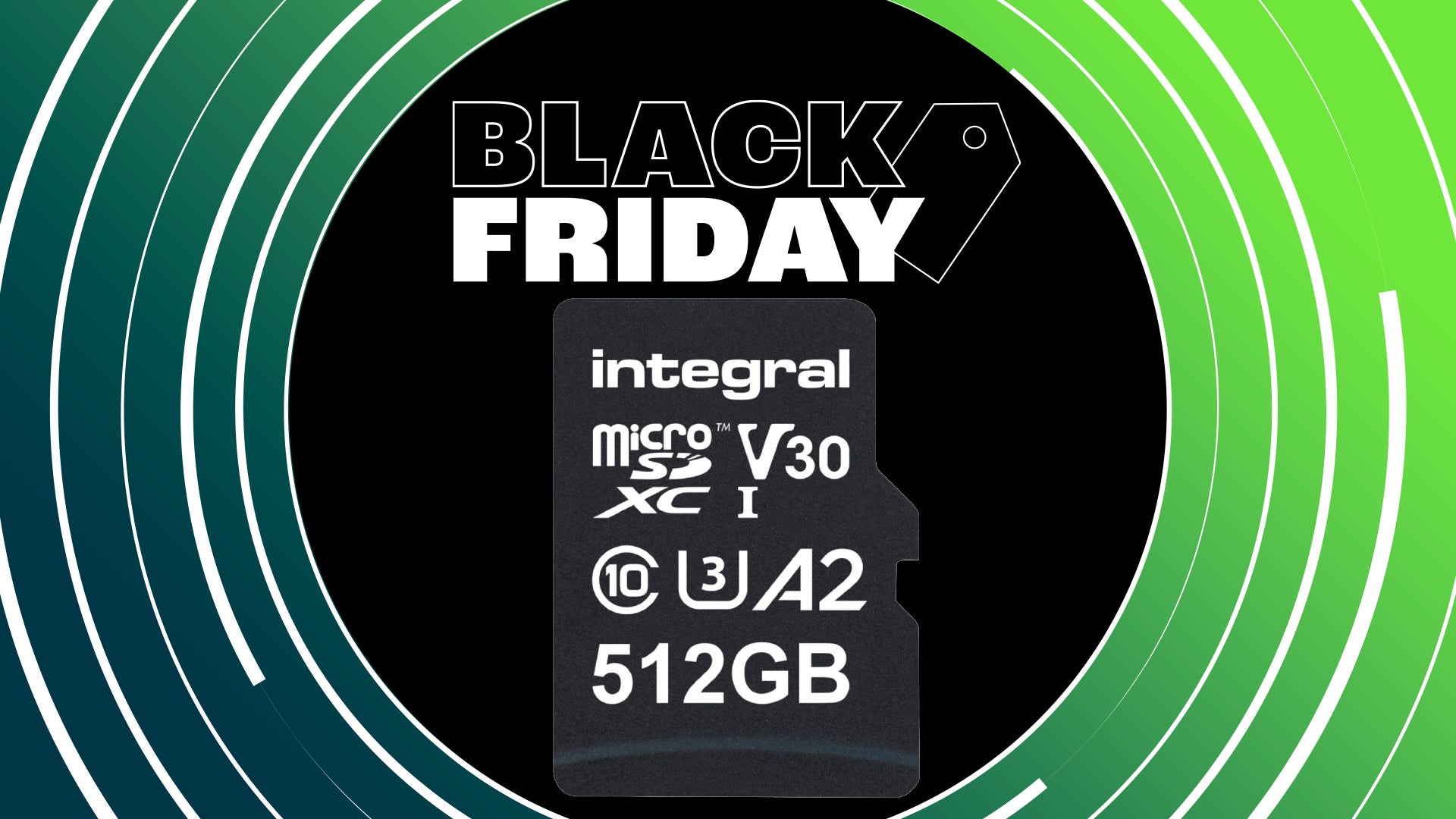The Integral 512GB Micro SD Card is at its lowestever price this Black
