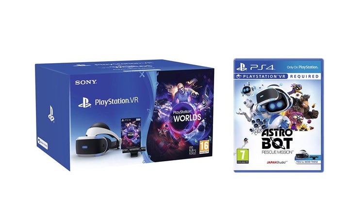 A PSVR kit plus two games is down to 170 for Black Friday