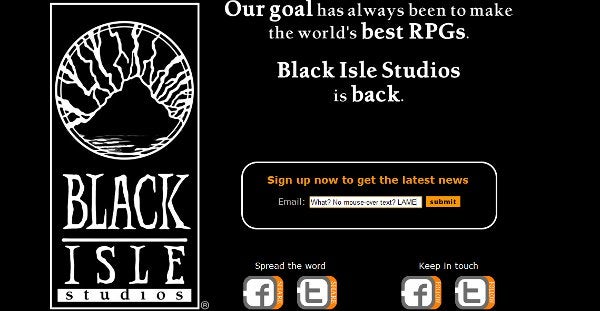 Back In: Black Isle Being Resurrected By Interplay