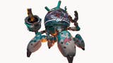 Image for Bleeding Edge has a dolphin who pilots a fishbowl crab mech via a Japanese AI