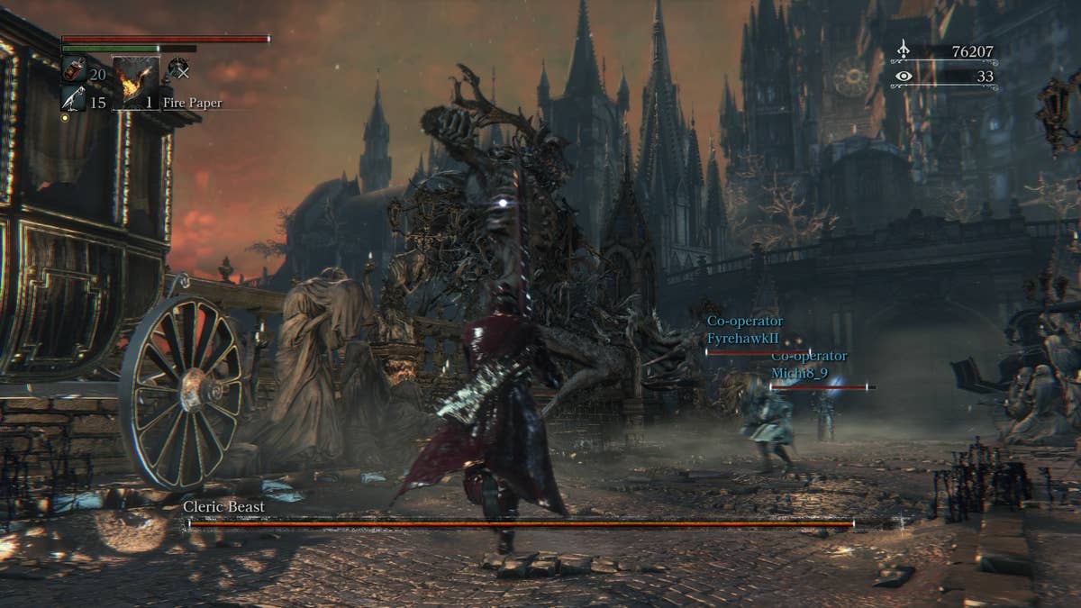 PC build of Bloodborne leaked and has ultrawide support! Runs great too! :  r/shittydarksouls