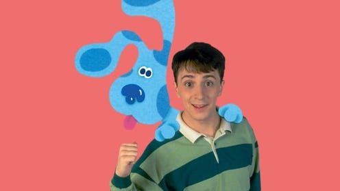 Blue's Clues former host Steve Burns reveals that he almost WASN'T the host of the Nick Jr. show